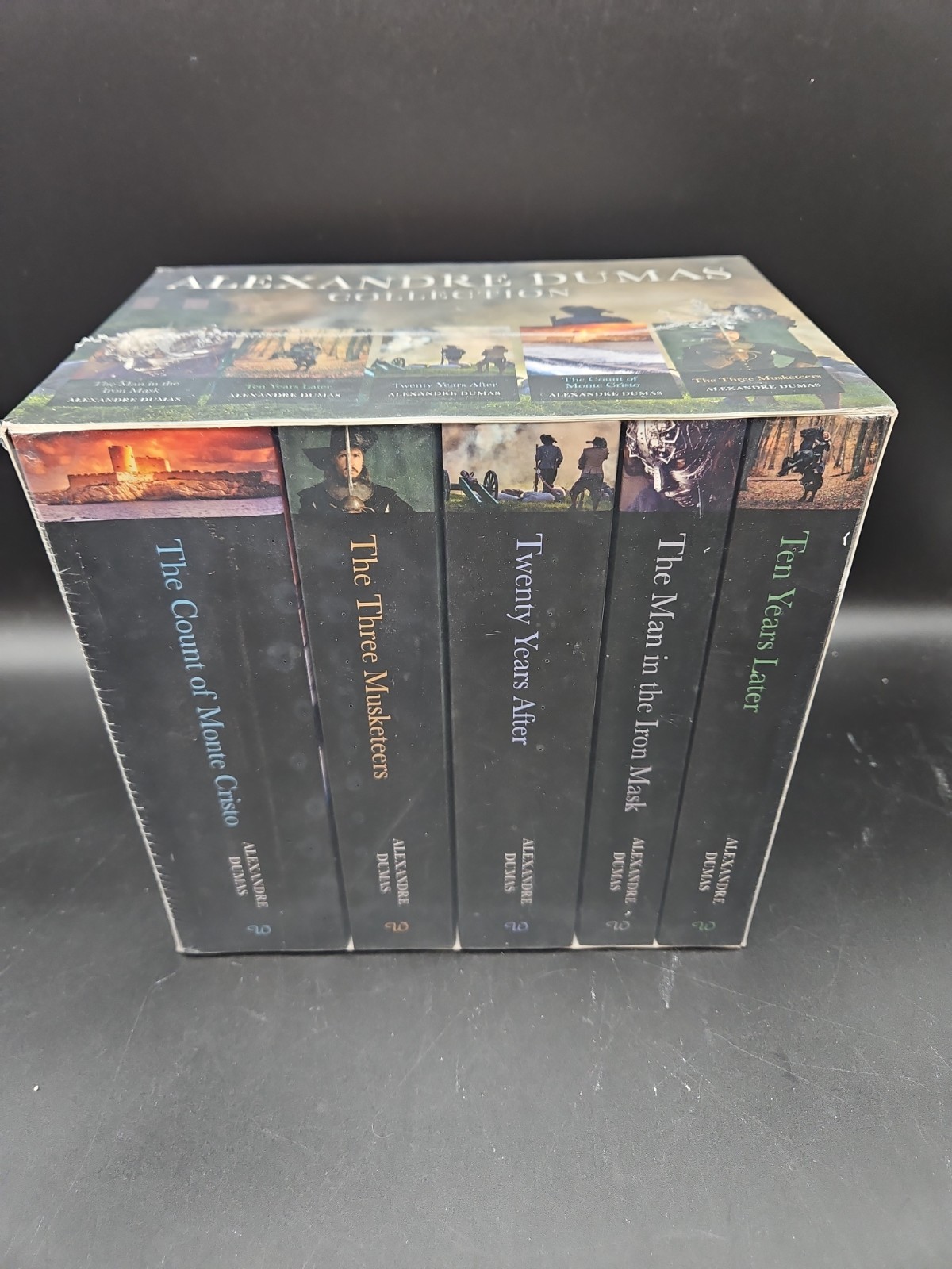 NEW Alexandre Dumas 5 BOOKS COLLECTION BOX SET Paperbacks
