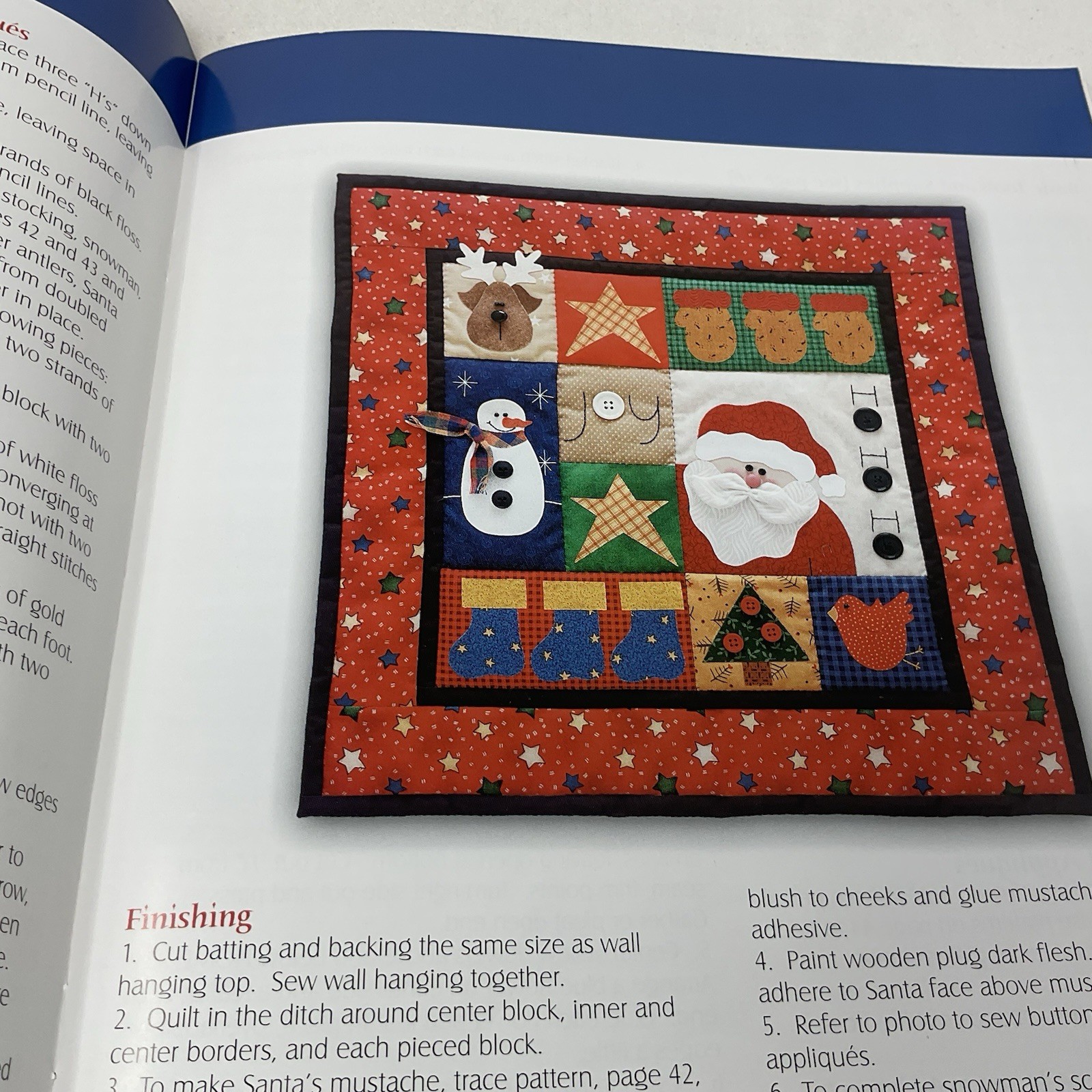 Leisure Arts WALL QUILTS #3361 with 12 Designs 2002 48 pages Vintage