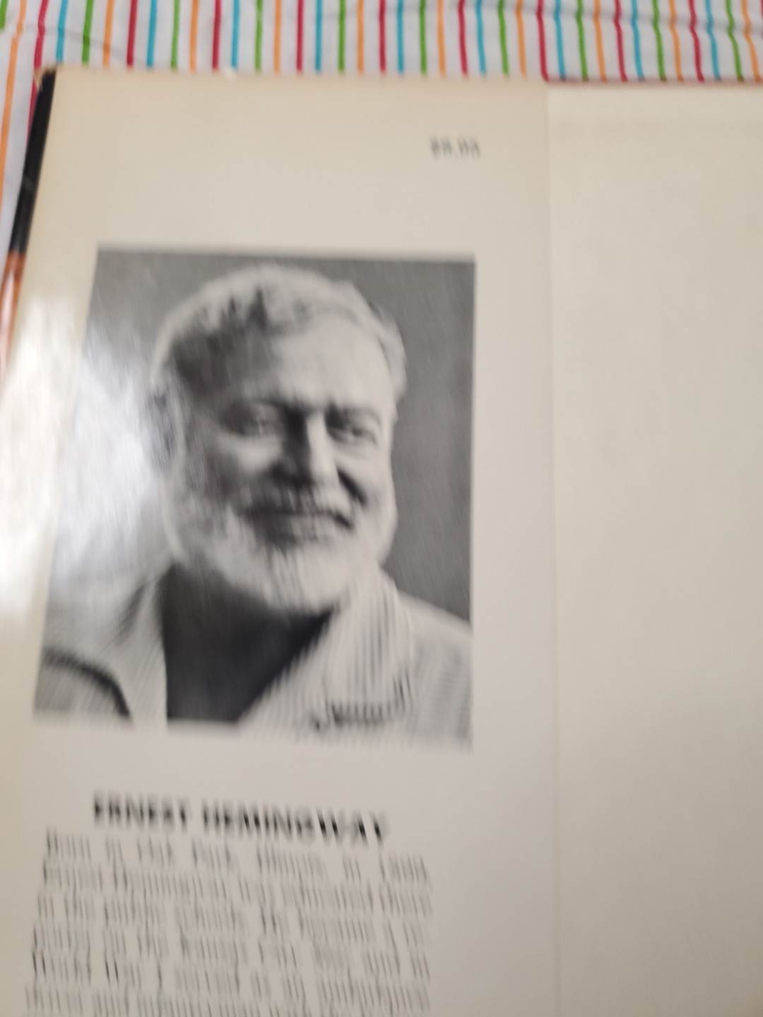 „A Farewell to Arms“ by Ernest Hemingway (1969) Scribner – Vintage Hardback