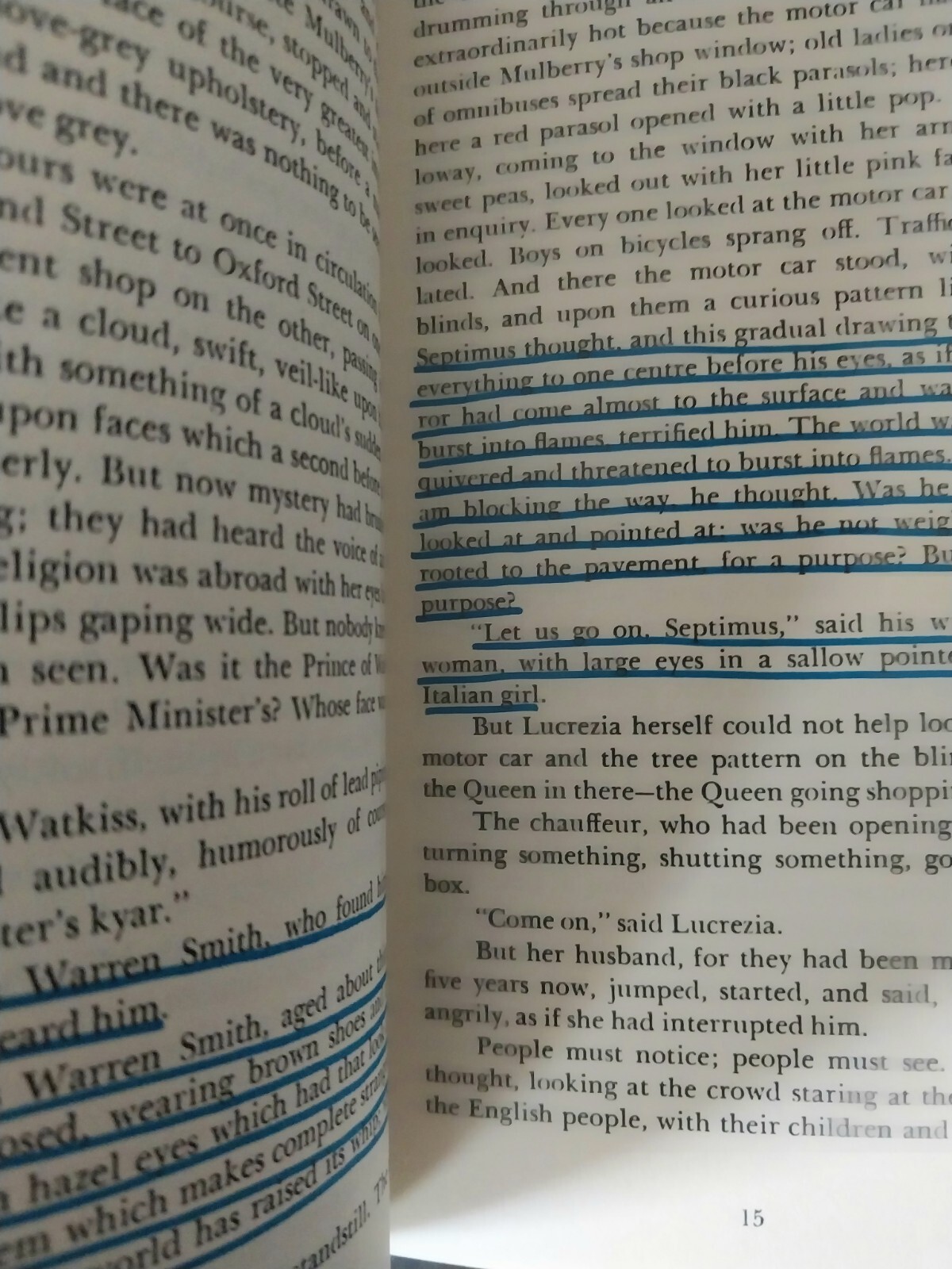 Virginia Woolf – Mrs Dalloway – Harvest Edition