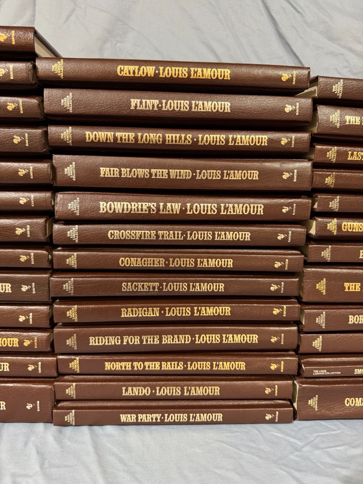Louis L’Amour Leather Books Western (Choose Your Title)