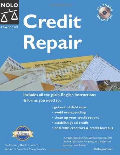 Credit Repair (Book with CD-Rom) – Paperback, by Leonard Robin; Lamb – Very Good