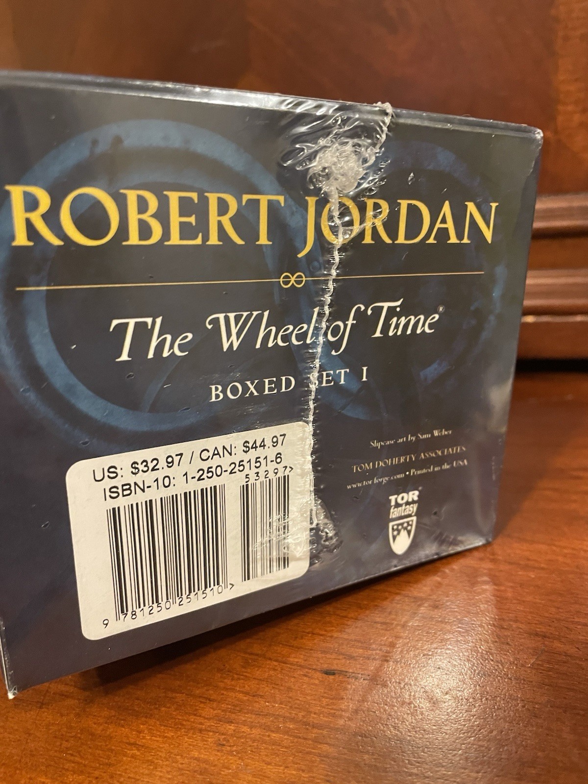 SEALED THE WHEEL OF TIME BOXED SET 1 by Robert Jordan 3 Book Set NEW SEALED