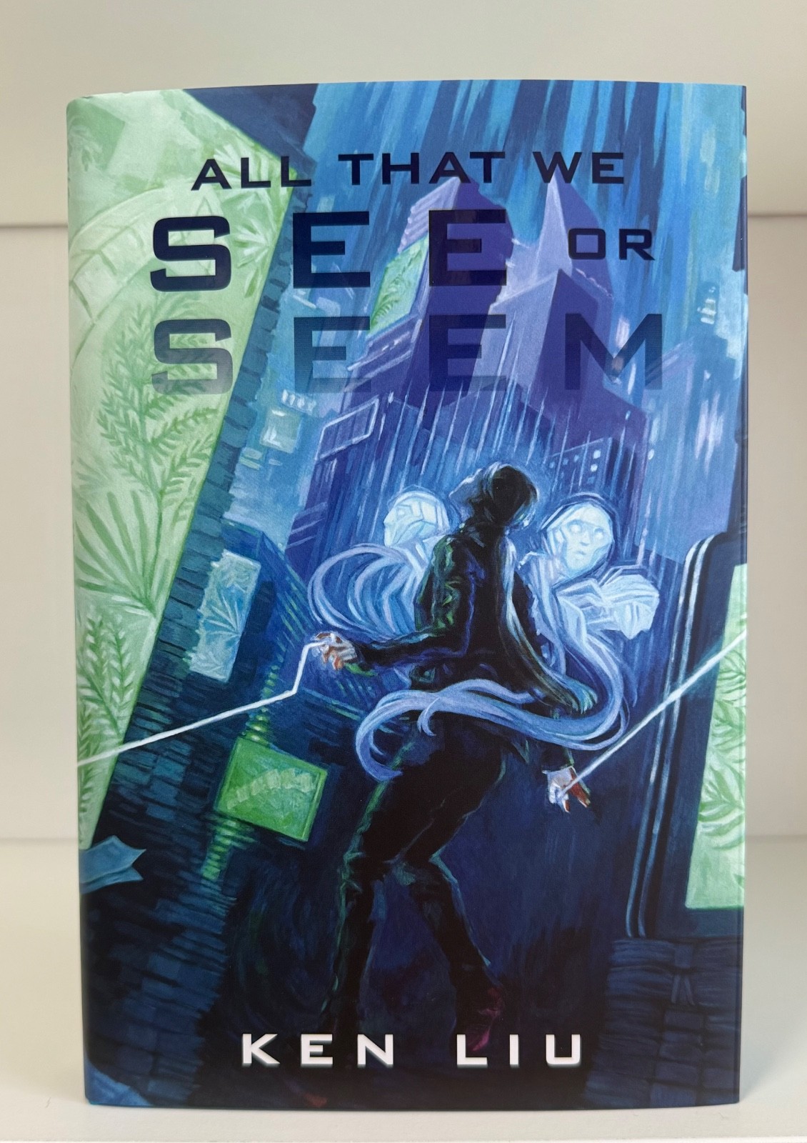 The Broken Binding SIGNED All That We See or Seem by Ken Lui Tbb
