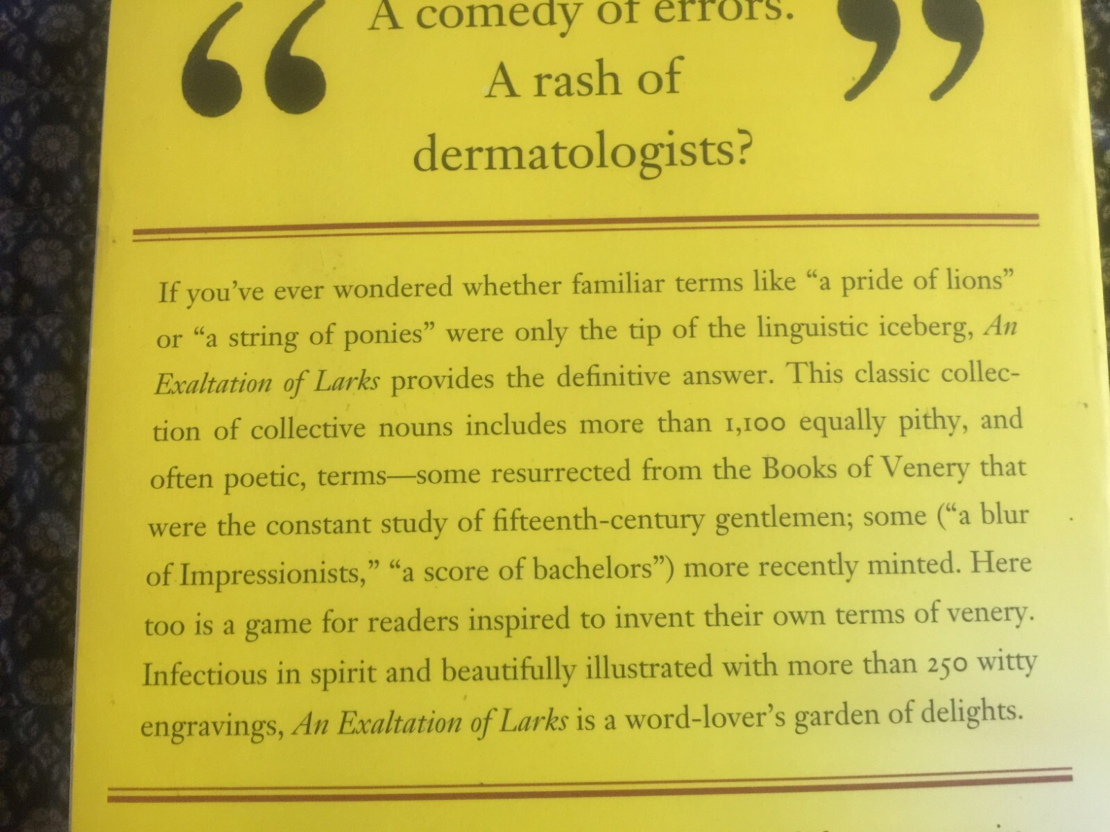 An Exaltation of Larks: The Ultimate Edition – Illustrated 336 pages