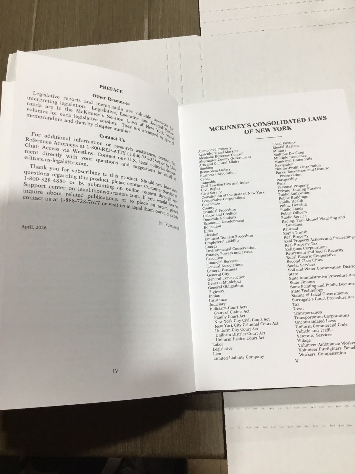 McKINNEY’S CONSOLIDATED LAWS OF NEW YORK Annotated 16 Education- 1-305 HARD Book