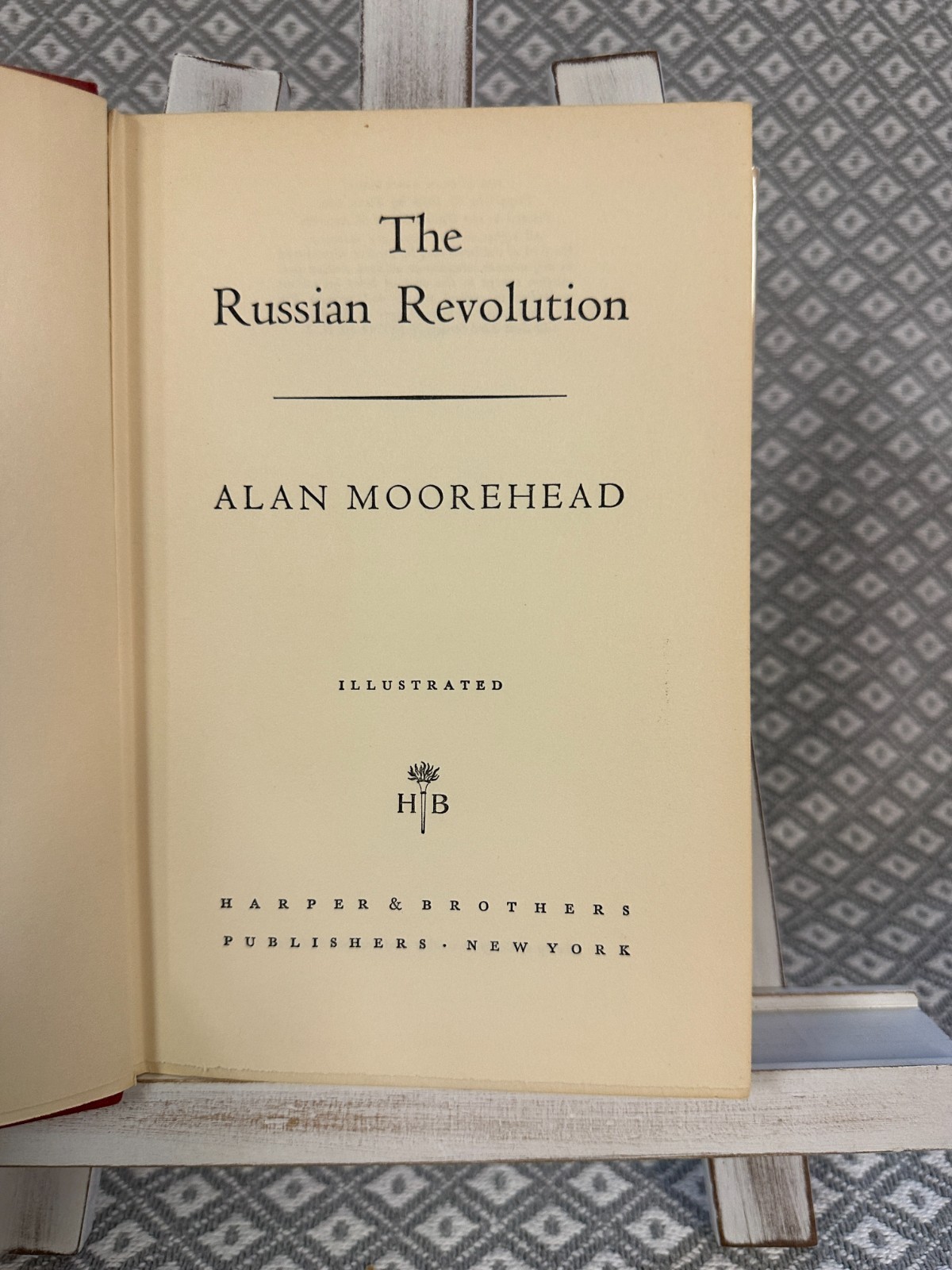 THE RUSSIAN REVOLUTION BY ALAN MOOREHEAD HC 1ST ED 1958 301 PAGES DUSTJACKET