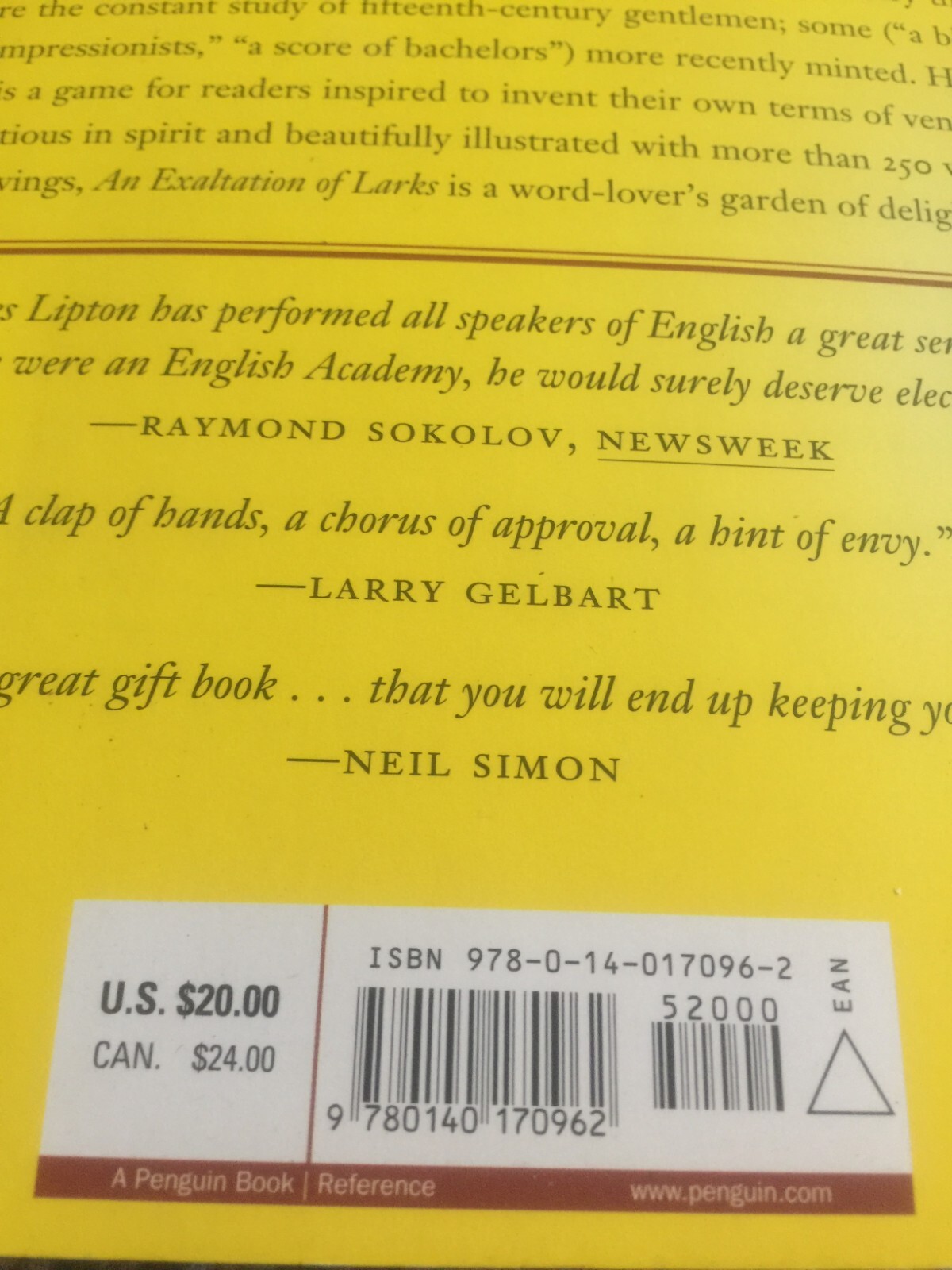 An Exaltation of Larks: The Ultimate Edition – Illustrated 336 pages