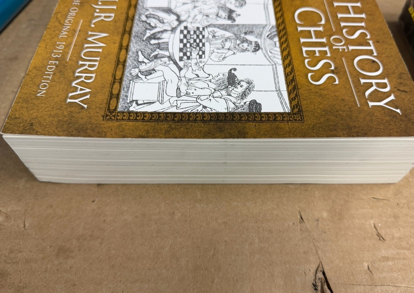 A History of Chess: The Original 1913 Edition by H J R Murray Softcover Skyhorse