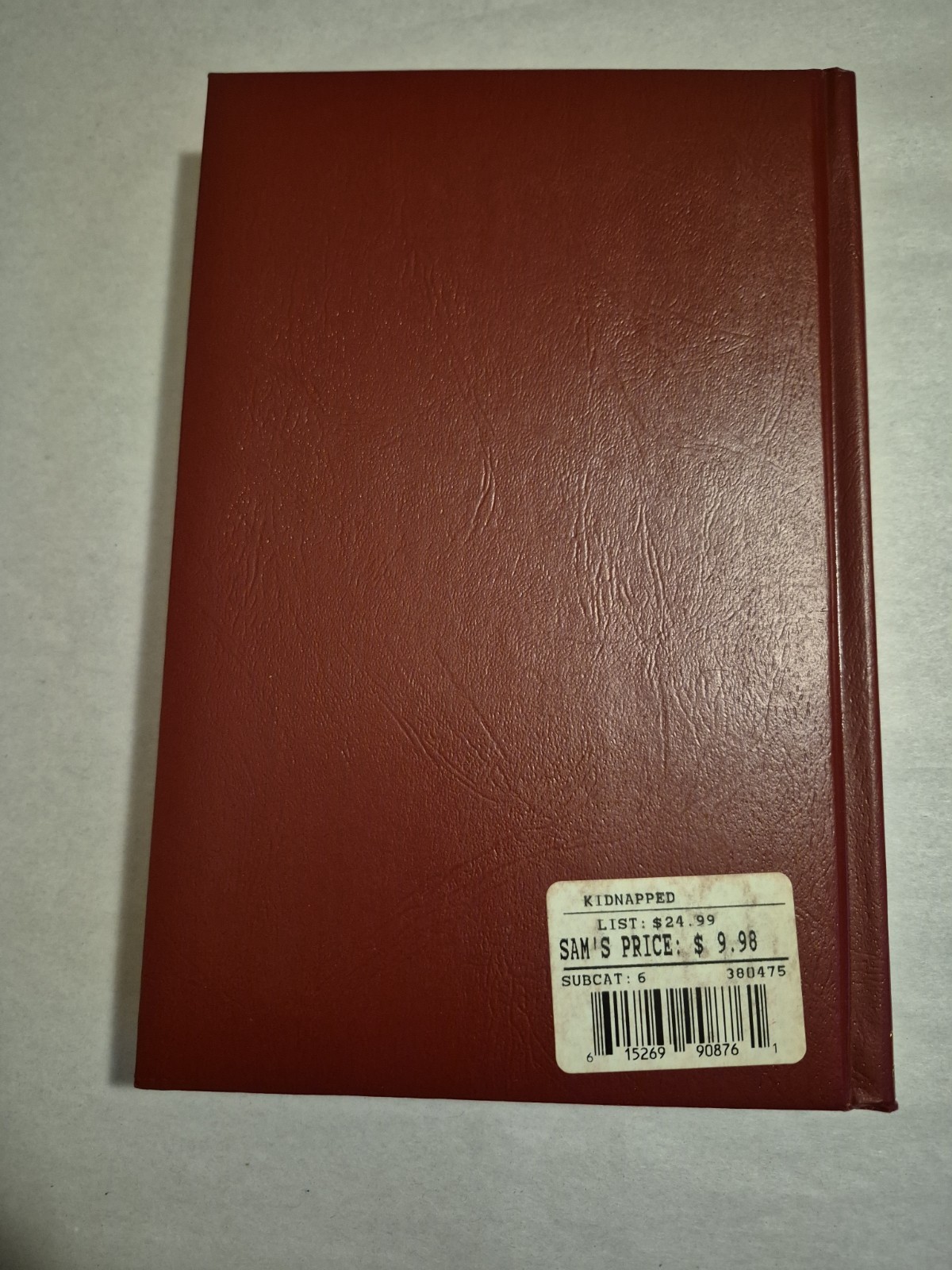 Kidnapped by Robert Louis Stevenson Trident Press 2000 Reprint Deluxe H/C Gold