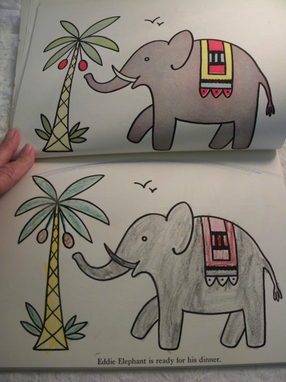 vintage lot 6 Reading Readiness workbooks/color books-5 new