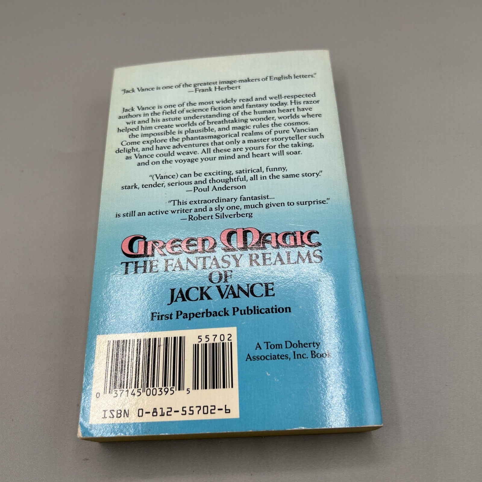 Jack Vance Sci-Fi/Fantasy Lot 4 Vintage Paperbacks – Space Opera Green Magic