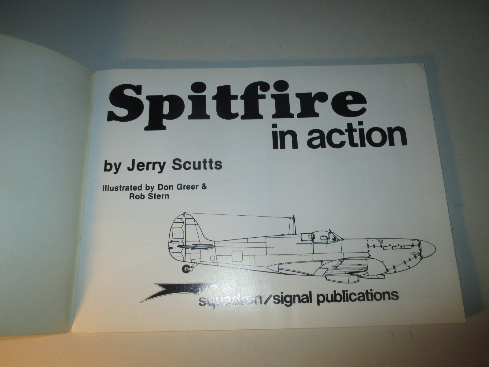 Lot 3 Squadron Signal Publications Aircraft In Action Books USN Spitfire Delta