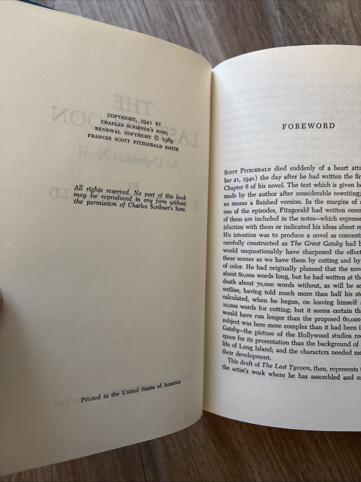F. SCOTT FITZGERALD 3 Book Lot, F. Scott Fitzgerald, Scribner’s Sons, NY