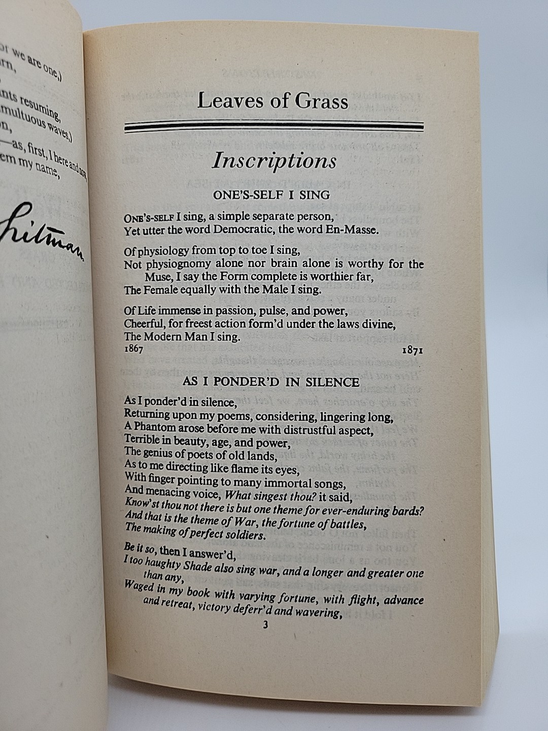 The Works of Walt Whitman (1995 softcover edition)