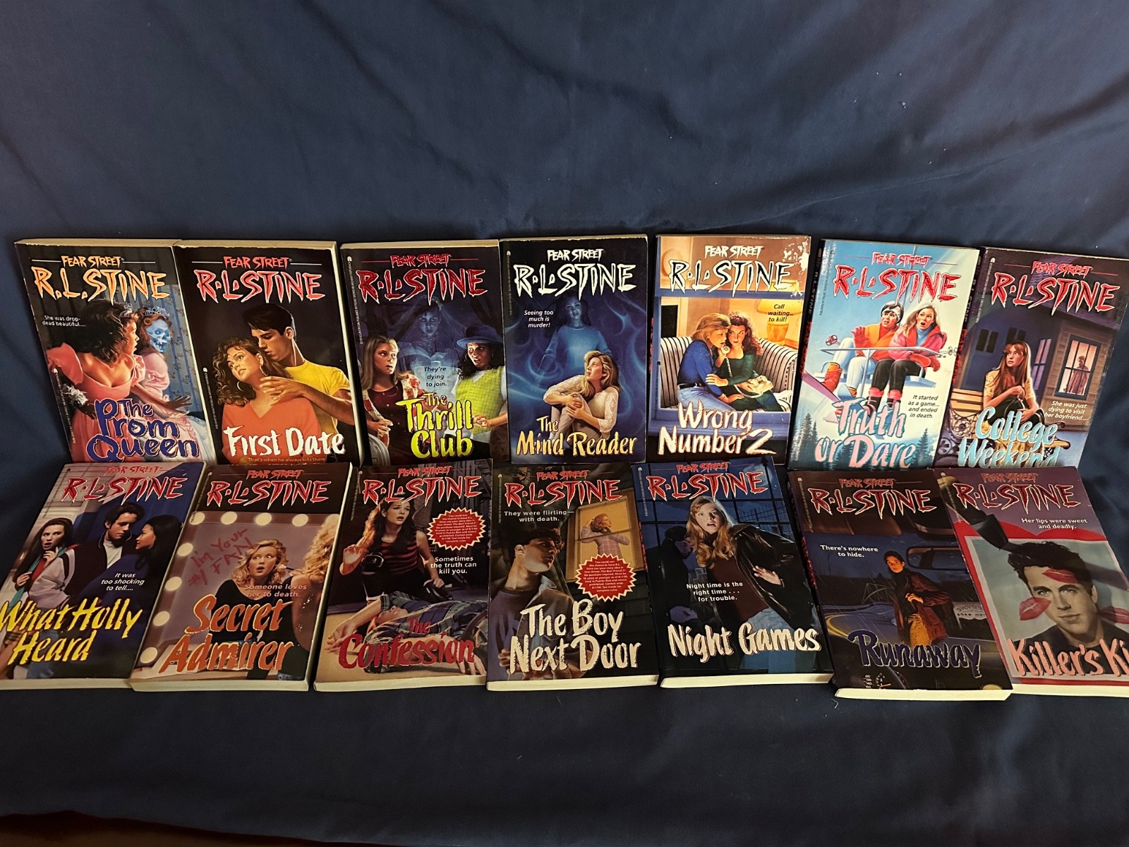 R L Stine Fear Street Books