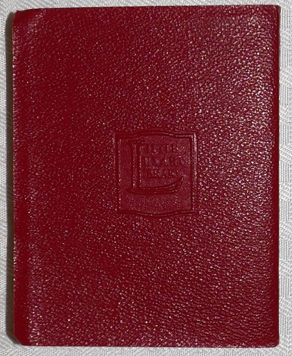 Speeches & Letters of George Washington (Little Luxart Library – Leather)