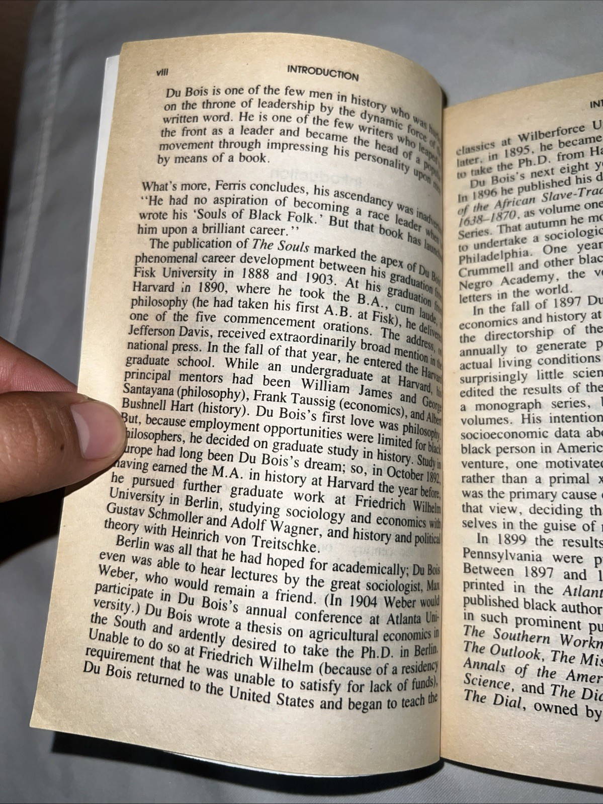Vintage The Souls of Black Folk by W. E. B. Du Bois Trade Paperback VERY GOOD