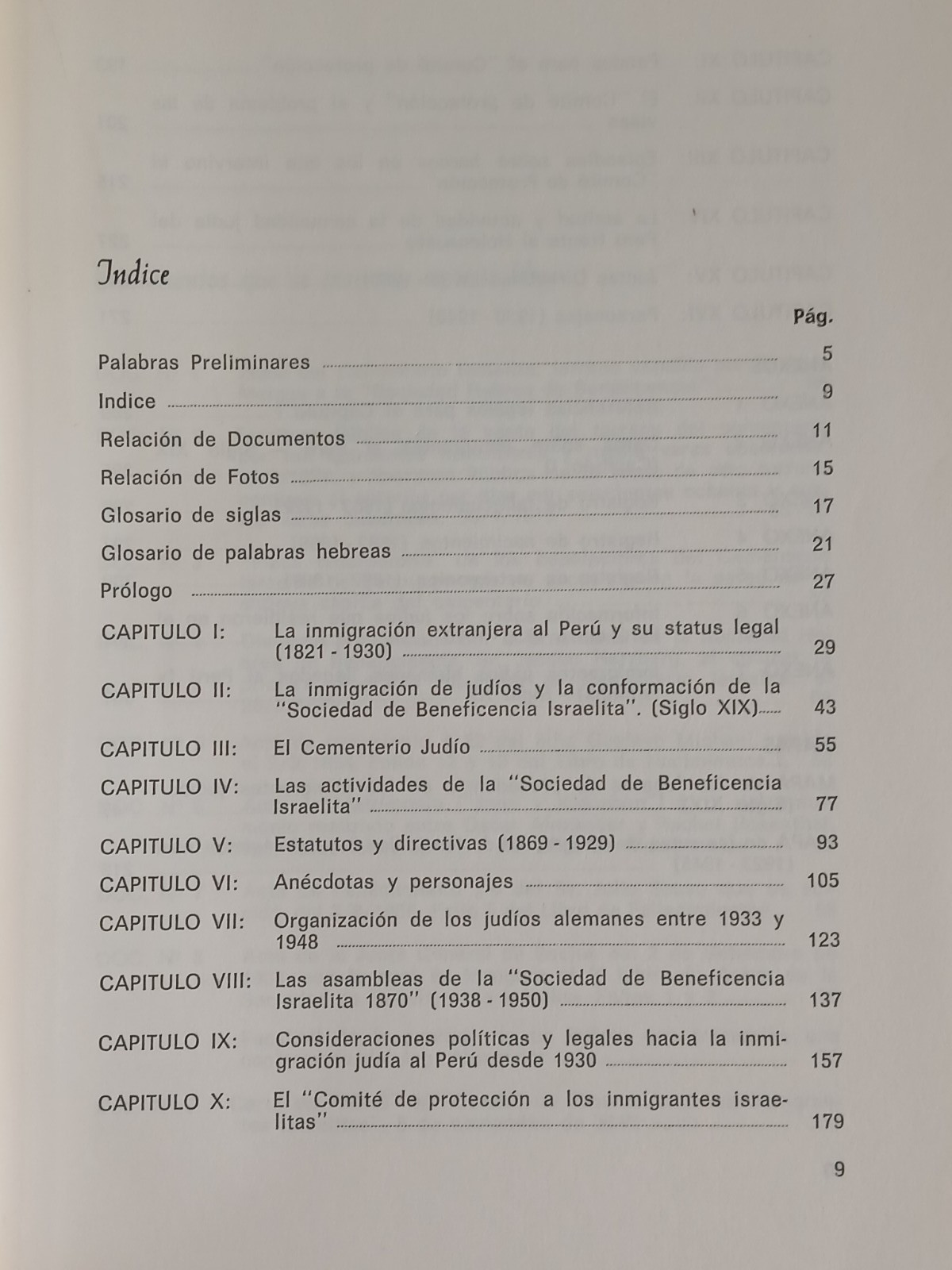 Leon Trahtemberg Siederer LA INMIGRACION JUDIA AL PERU 1848-1948 [Spanish] 1987