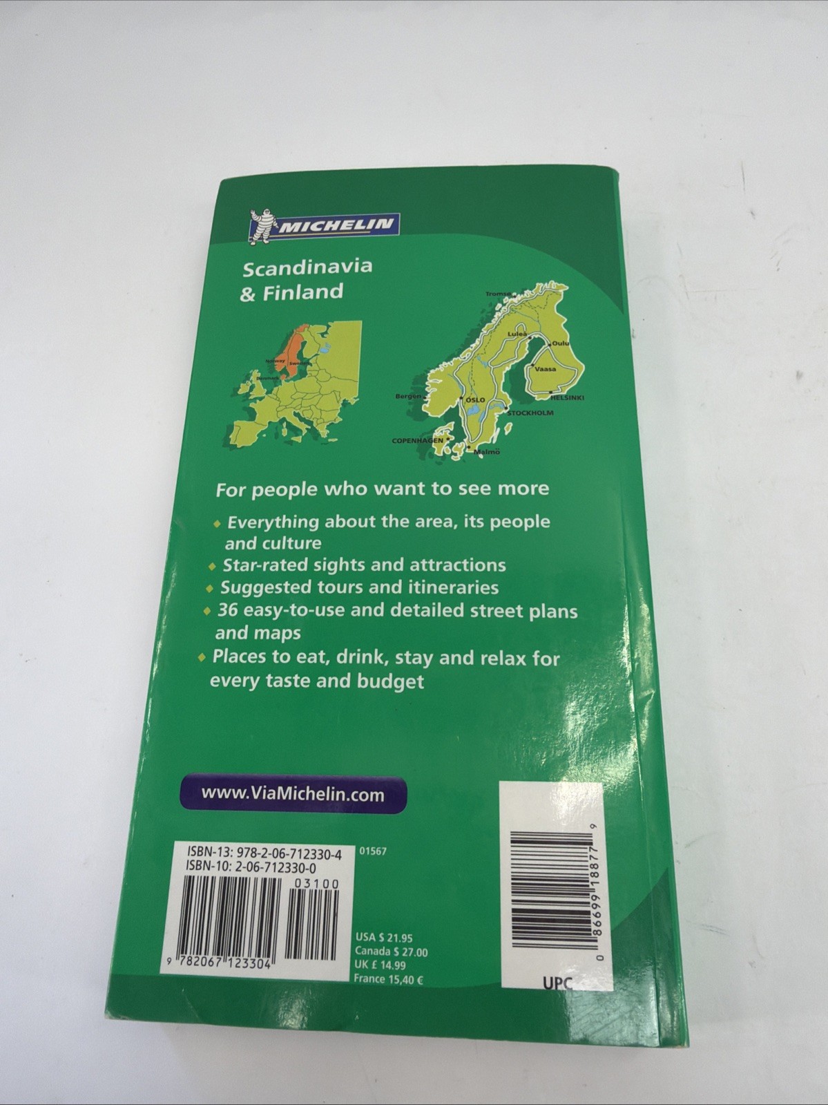 Scandinavia Green Guide 2007 (Michelin Green Guides) by Michelin Paperback Book