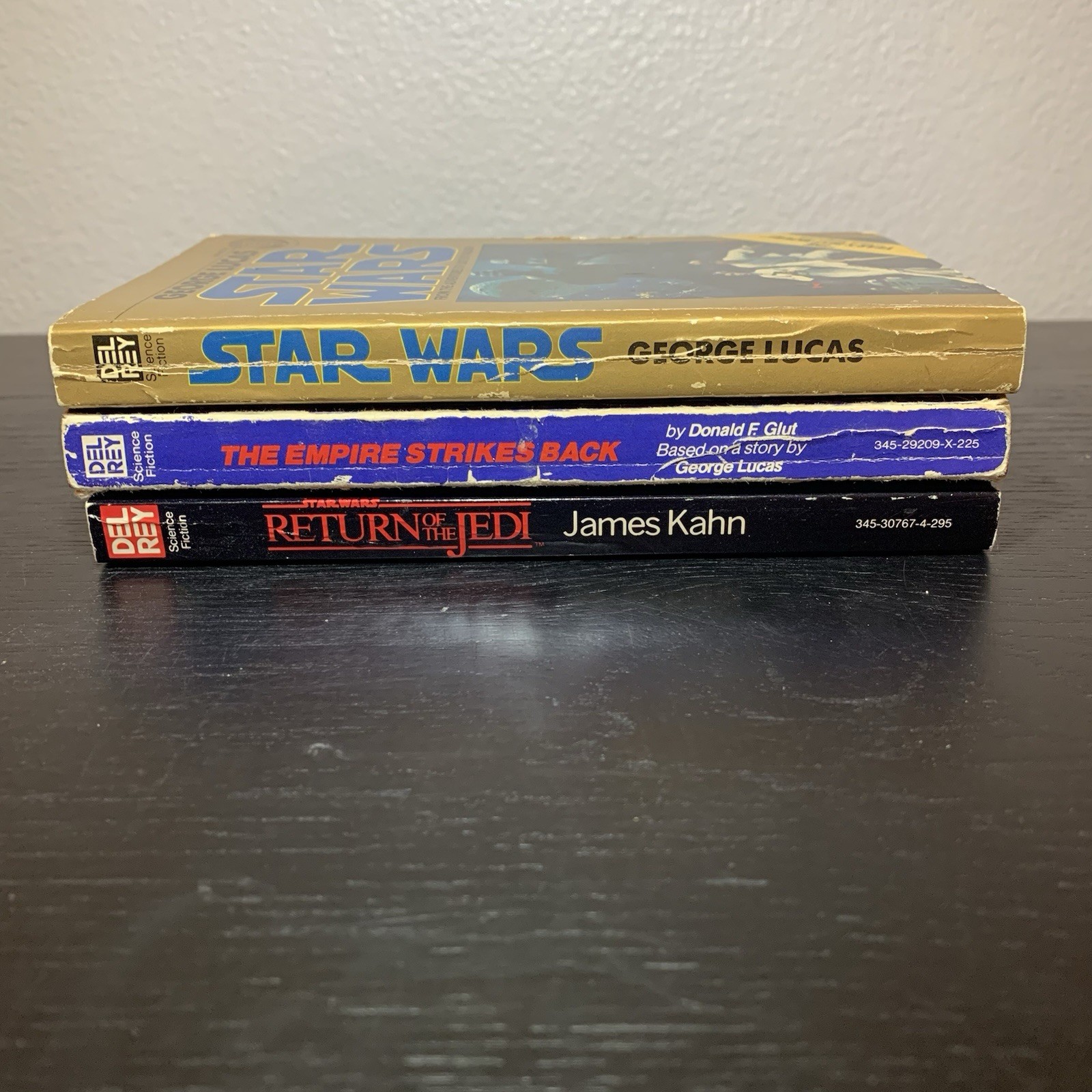 Star Wars Trilogy: Del Rey Book Lot of 3 (Paperback) First Special Printing