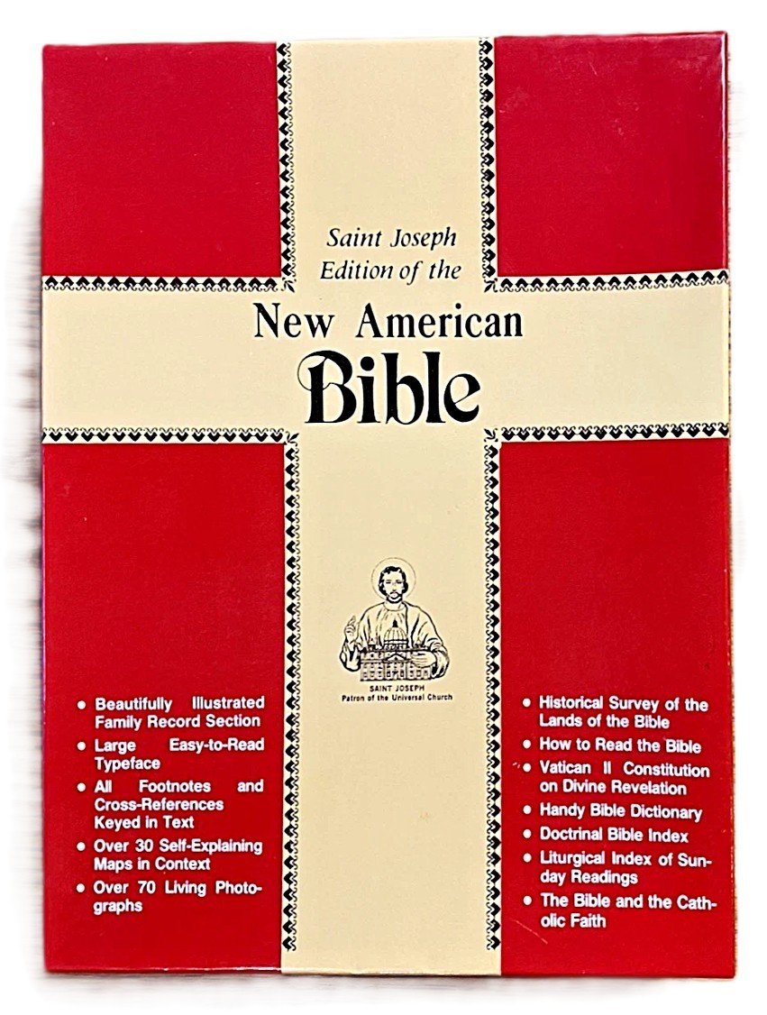 Saint Joseph Edition of the New American Bible NEW in Box Large Type Illustrated