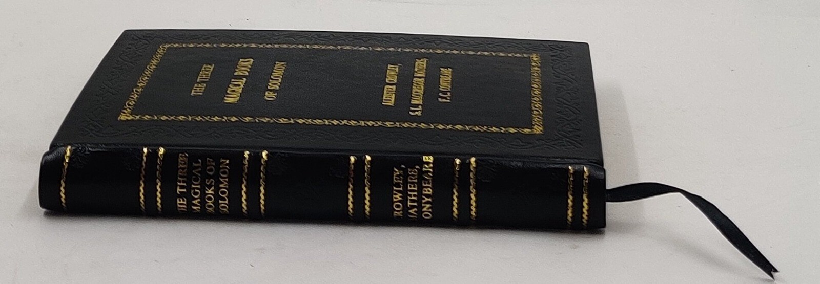 The Three Magical Books Of Solomon: The Greater And Less [Premium Leather Bound]