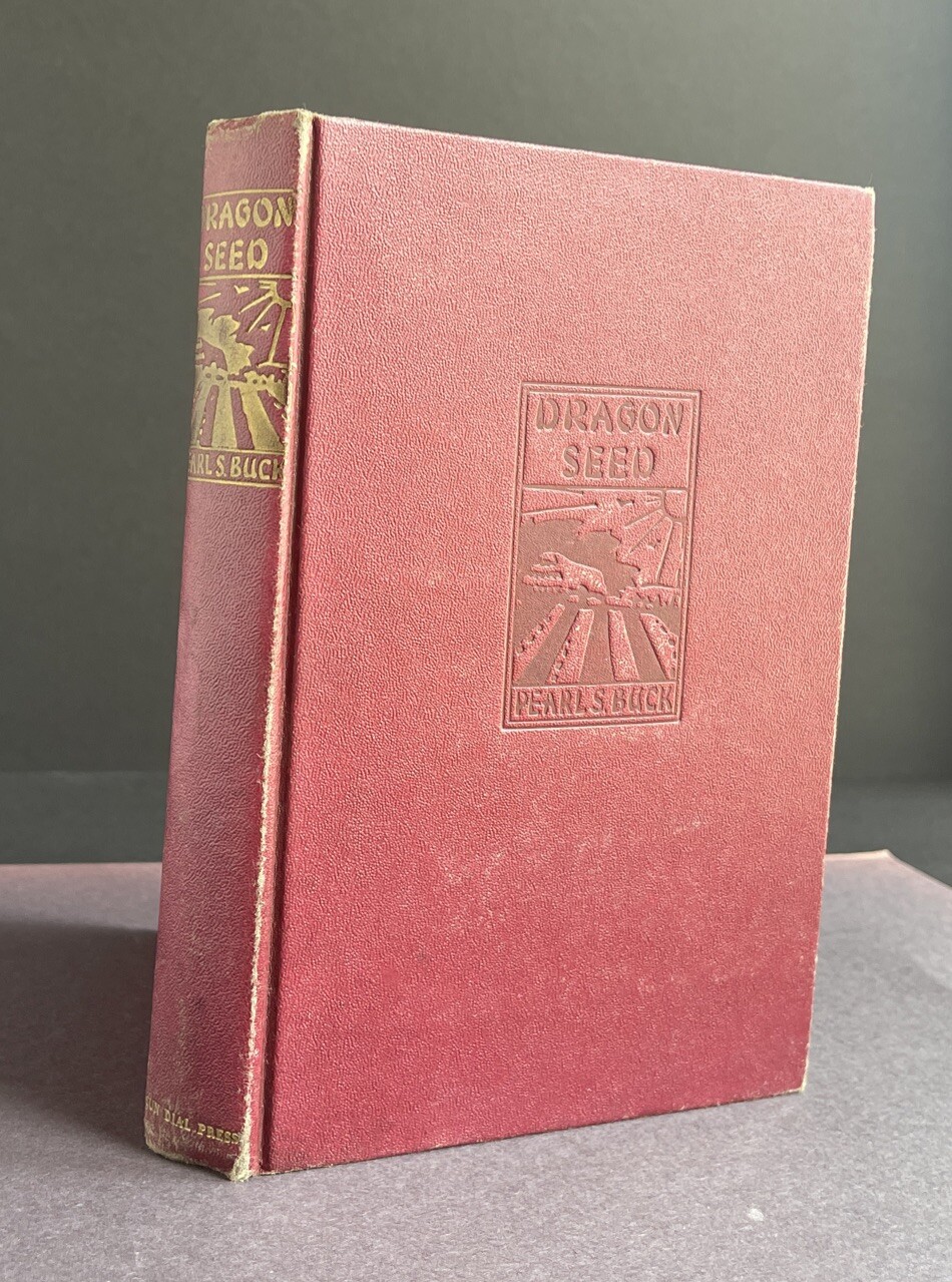 1943 „Dragon Seed“ By Pearl S. Buck Vintage Hardcover Book