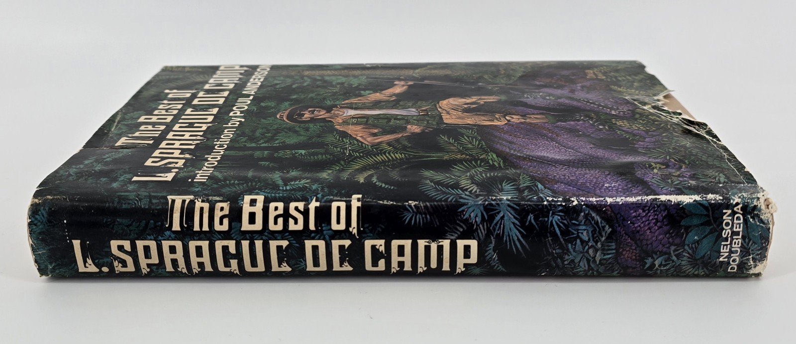 Vtg Best of L. Sprague de Camp Hard Cover First Ed Sci Fi Fantasy Stories 1978