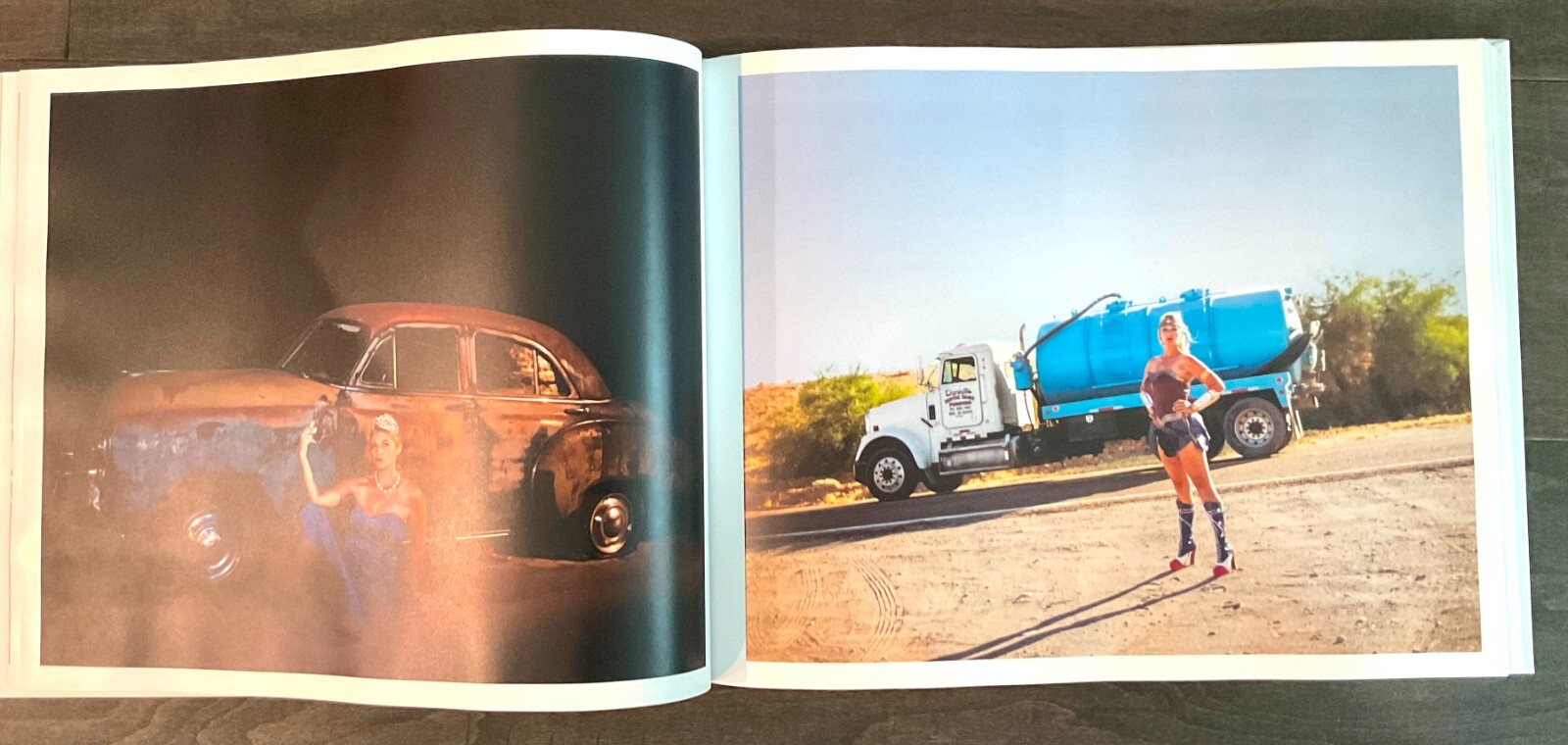 ROUTE 66 Photo Book – 350 Pages Signed by Conni Freestone Self Photo Artist