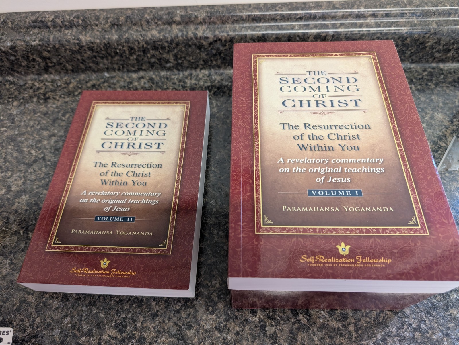 The Second Coming of Christ by Paramahansa Yogananda 2 Volume Set 2019