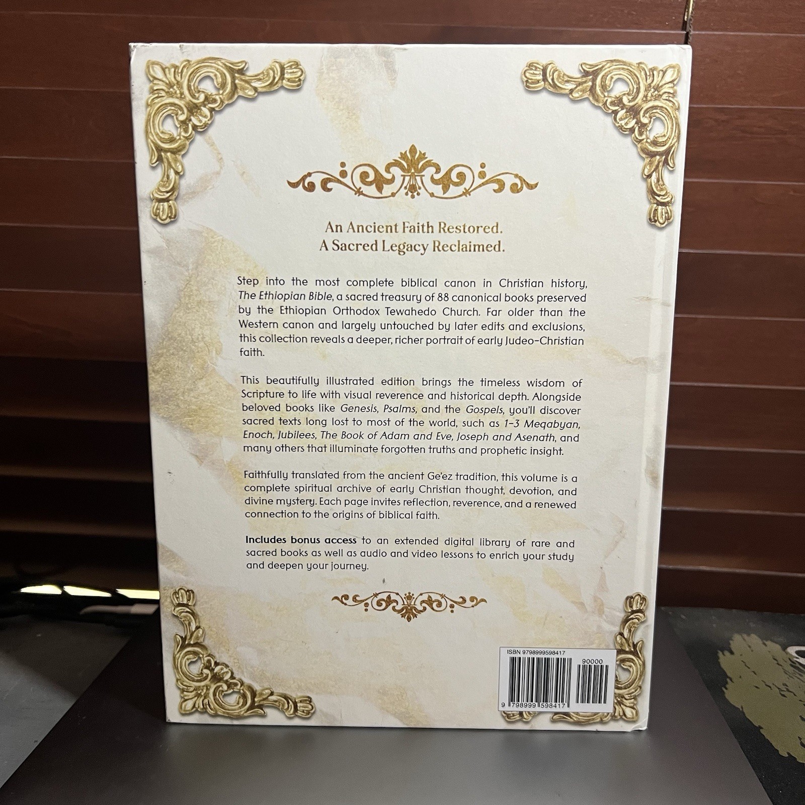 The Complete Ethiopian Bible in English (Hardcover) Apocrypha Enoch Ezras…