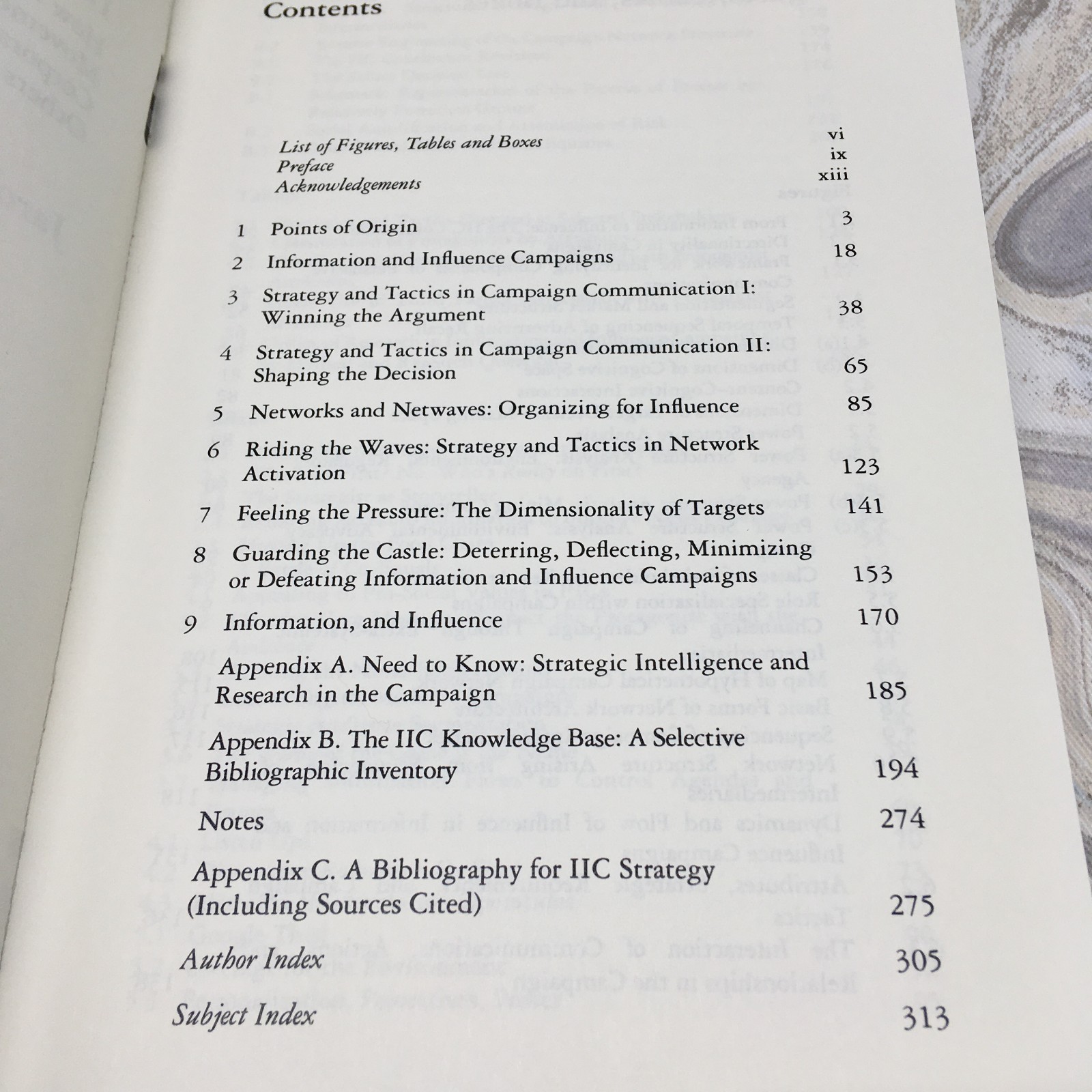 STRATEGY IN INFORMATION AND INFLUENCE CAMPAIGNS By Jarol B. Manheim Very Good