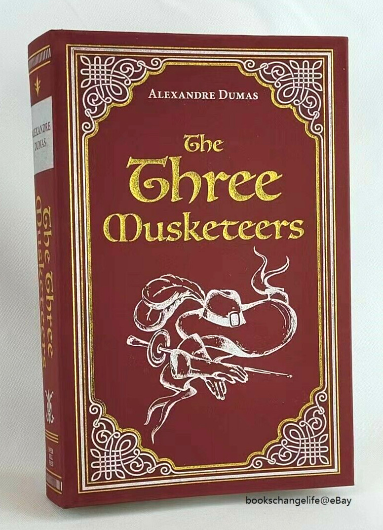 THE THREE MUSKETEERS by Alexandre Dumas Soft Faux Leather Flexi Bound Brand NEW