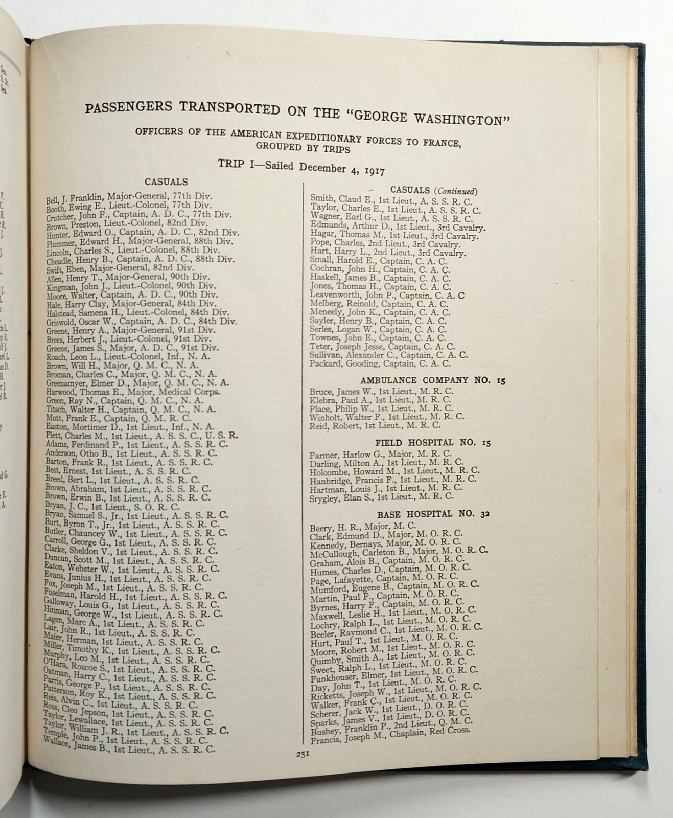 The Hatchet Of The USS George Washington HC Compilation Newspaper WWI