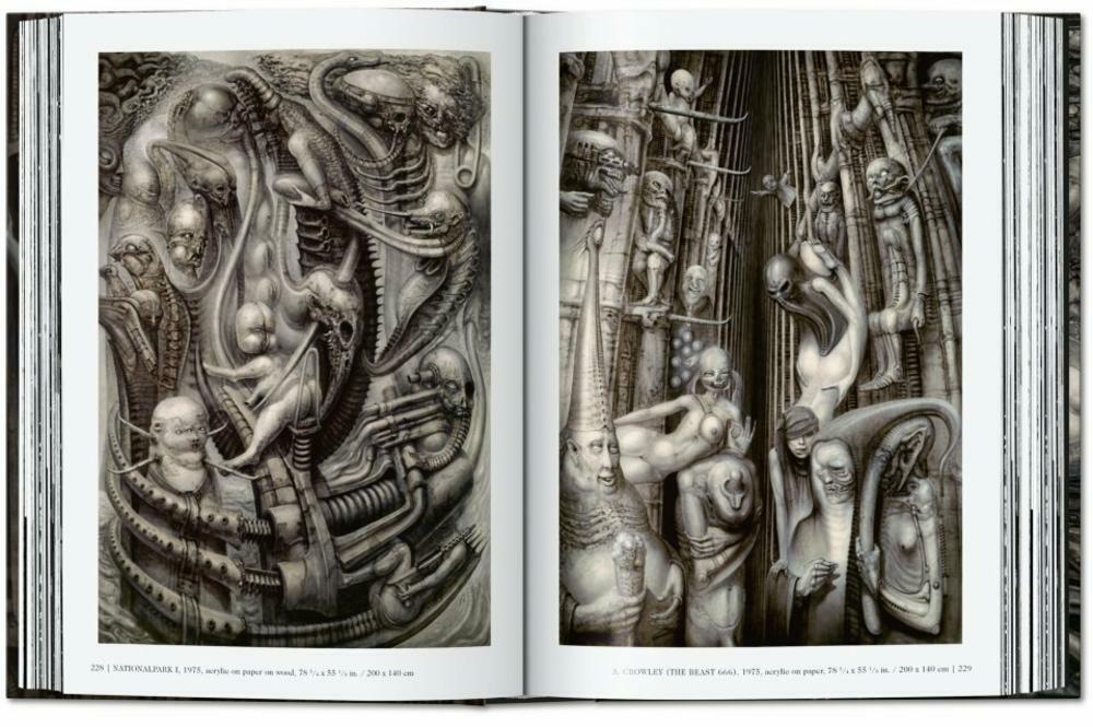 HR GIGER ~ TASCHEN 40 YEAR ANNIVERSARY EDITION Based on Baby Sumo ~ NECRONOMICON