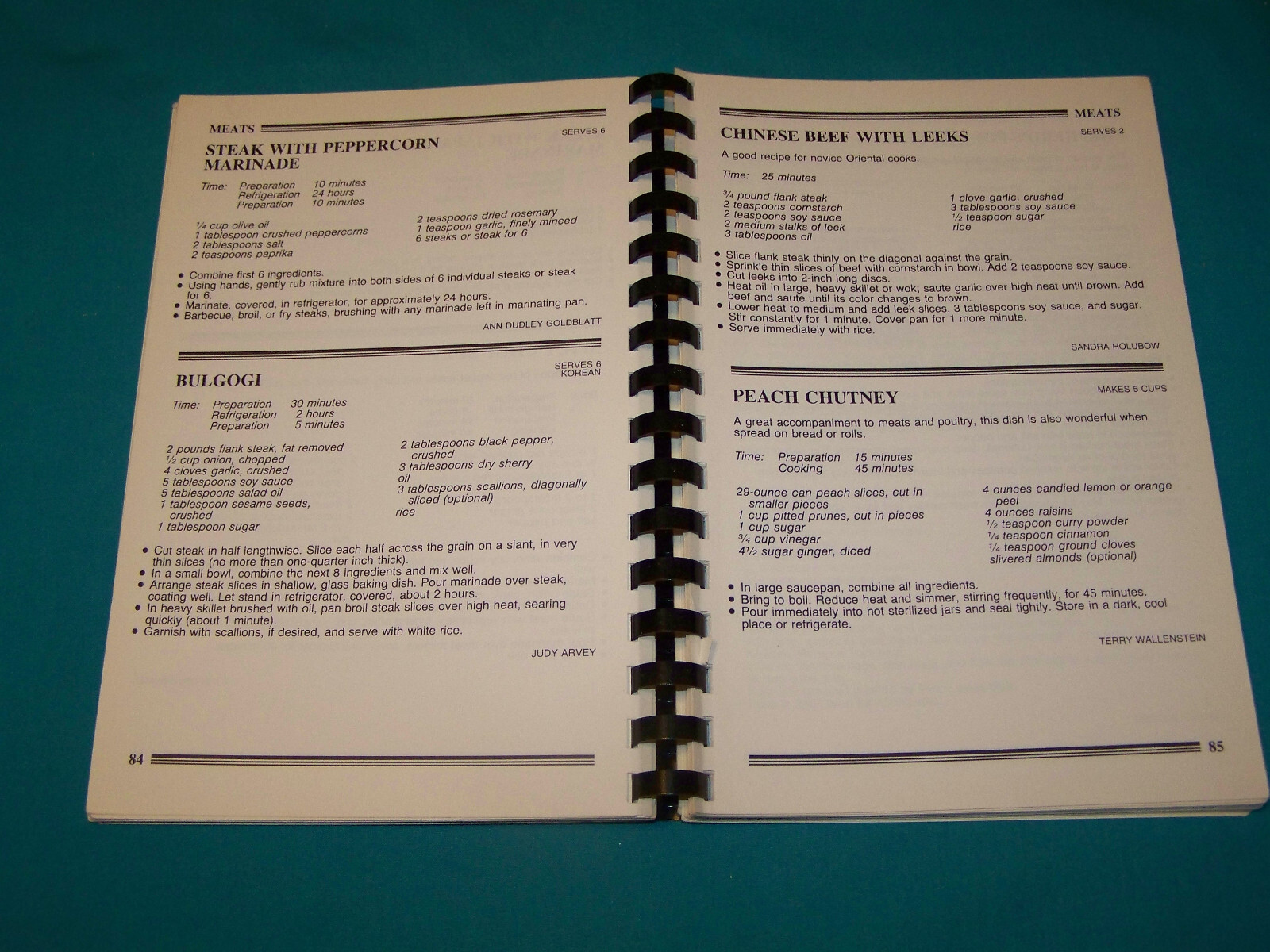 Francis W. Parker School Chicago IL Cookbook 1983 1st Print Parker Cooks
