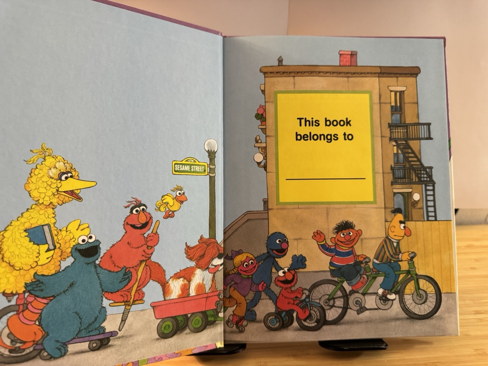 On My Way With Sesame Street Books Lot of 7 Vol. 1, 2, 3, 9, 10, 13, 15 | 1989
