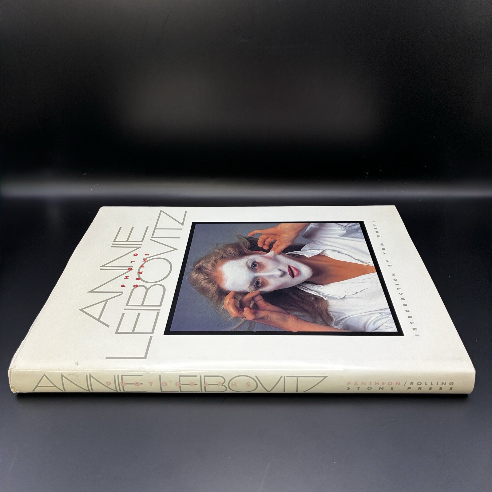 Annie Leibovitz: Photographs (1983) First Edition Signed w/ Red Handprint