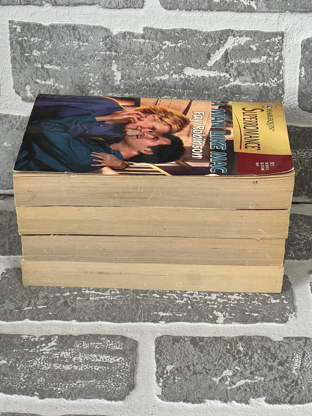 Harlequin Super Romance Series Lot 4 Paperback Books