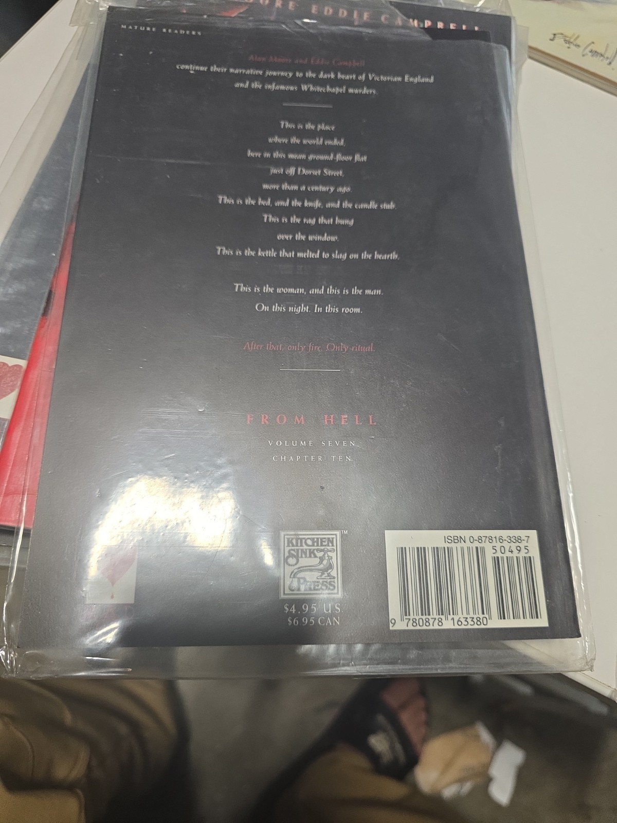 FROM HELL: BEING A MELODRAMA IN SIXTEEN PARTS, VOL. 7 By Alan Moore **Mint**