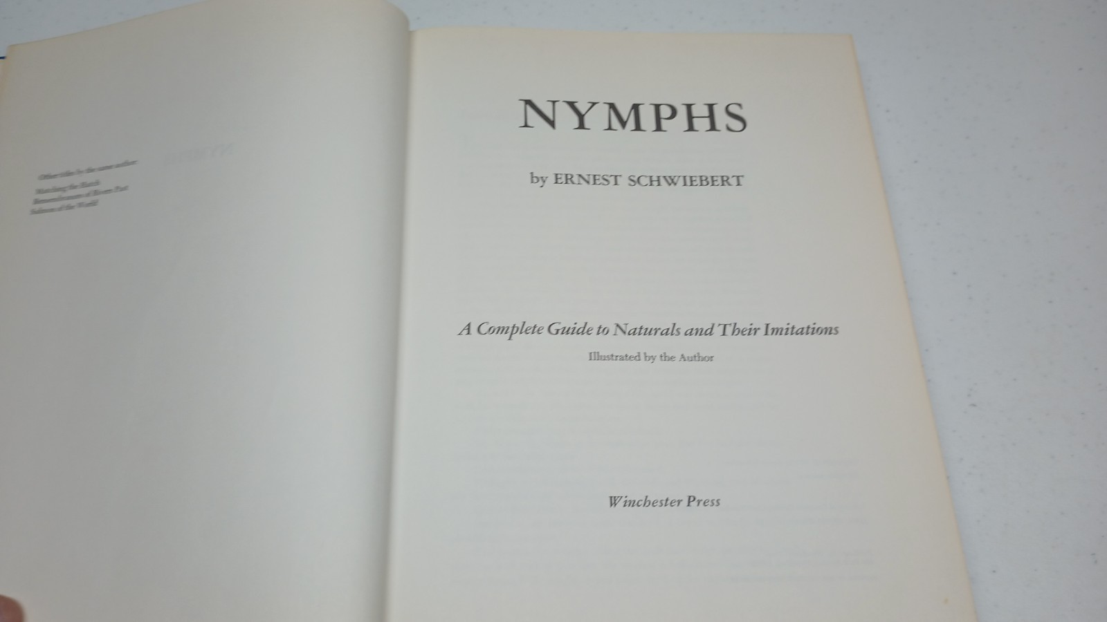 Nymphs: A Complete Guide to Naturals and Imitations -Fly Fishing – Schwiebert