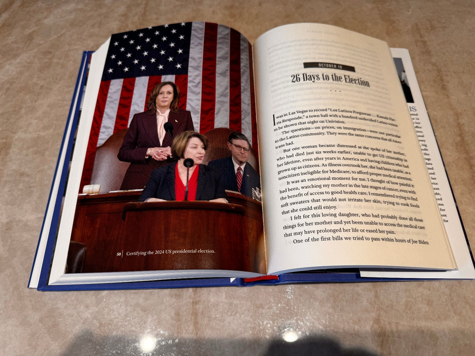 #NEW Signed Book Kamala Harris 107 Days Hardcover