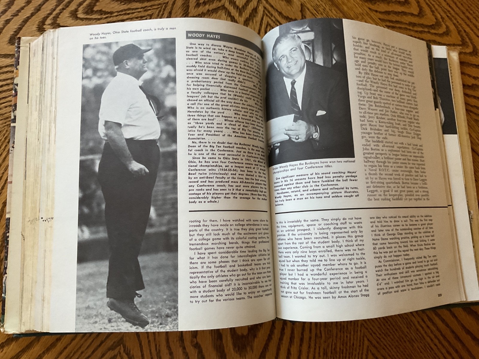 1967 „THE BIG TEN“ BY TUG WILSON AND JERRY BRONDFIELD – 496 Pages