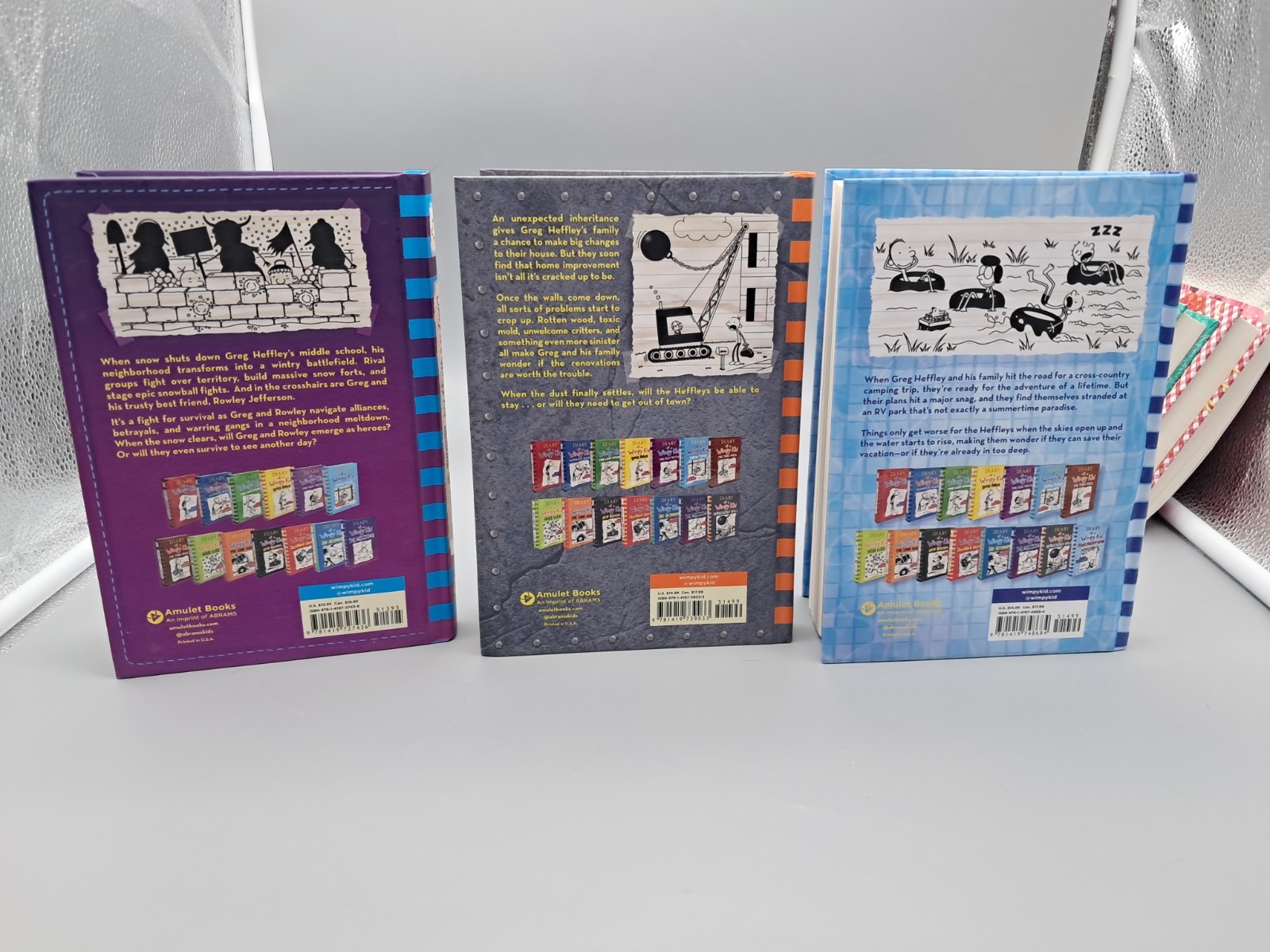 Set of #1-20 in order DIARY OF A WIMPY KID Hardcover & Paperback Book Lot Kinney