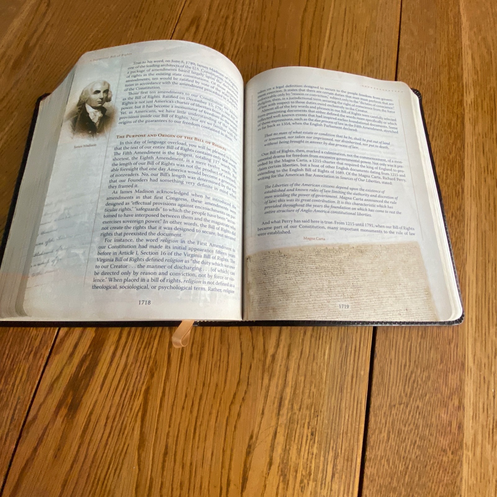 The Founders Bible NASB 2nd Edition Leathersoft Brown