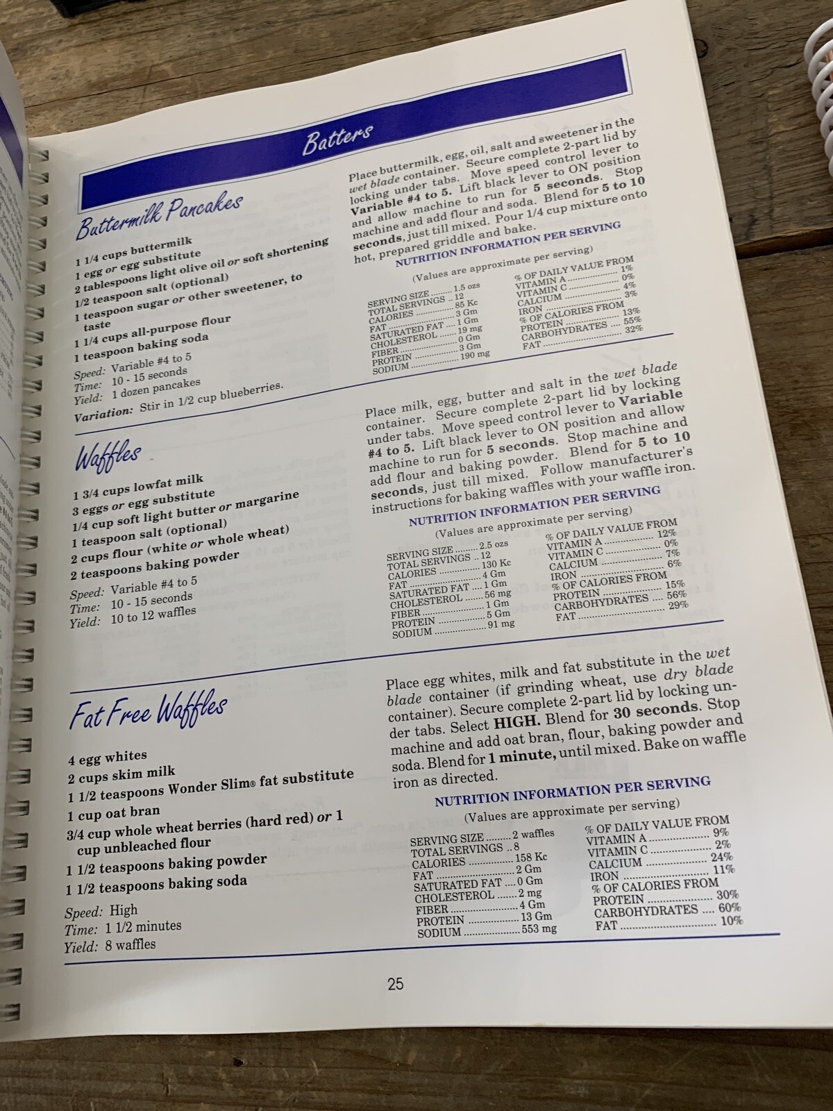 Vita Mix Recipes and Instructions and Getting Started Plus