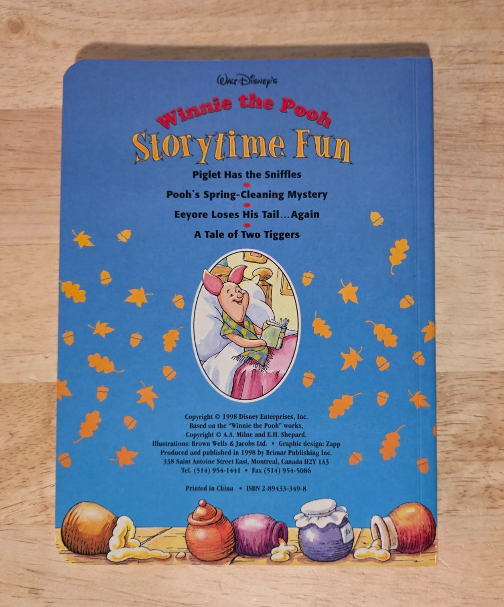 Winnie the Pooh Storytime Fun 4 Board Book Box Set