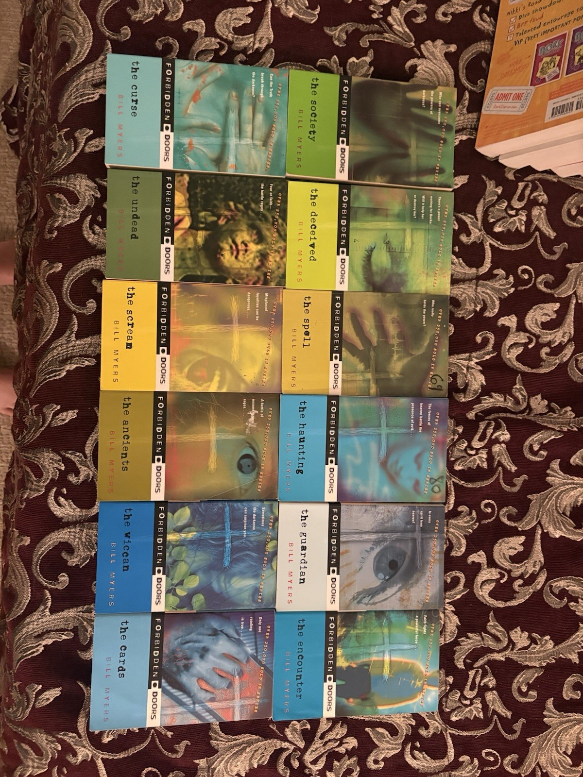 Bill Myers Forbidden Doors Paperback Box Set YA Horror Fiction – Tyndale Kids