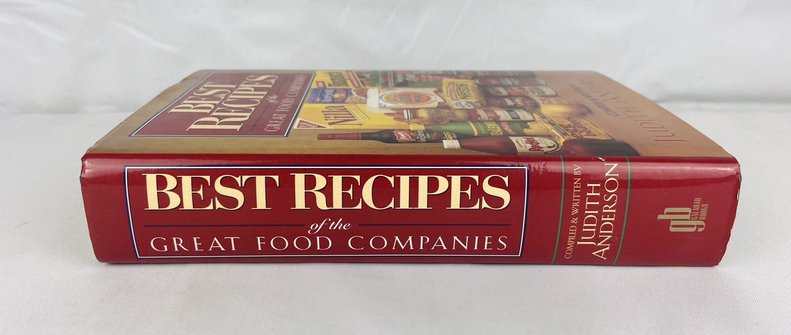 Vintage Cookbook: Best Recipes of the Great Food Companies 512 Pages HC Book